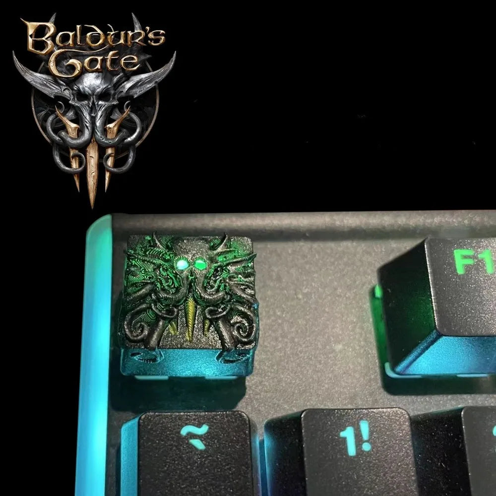 Baldur's Gate 3 Customized Keycap - What The Funk