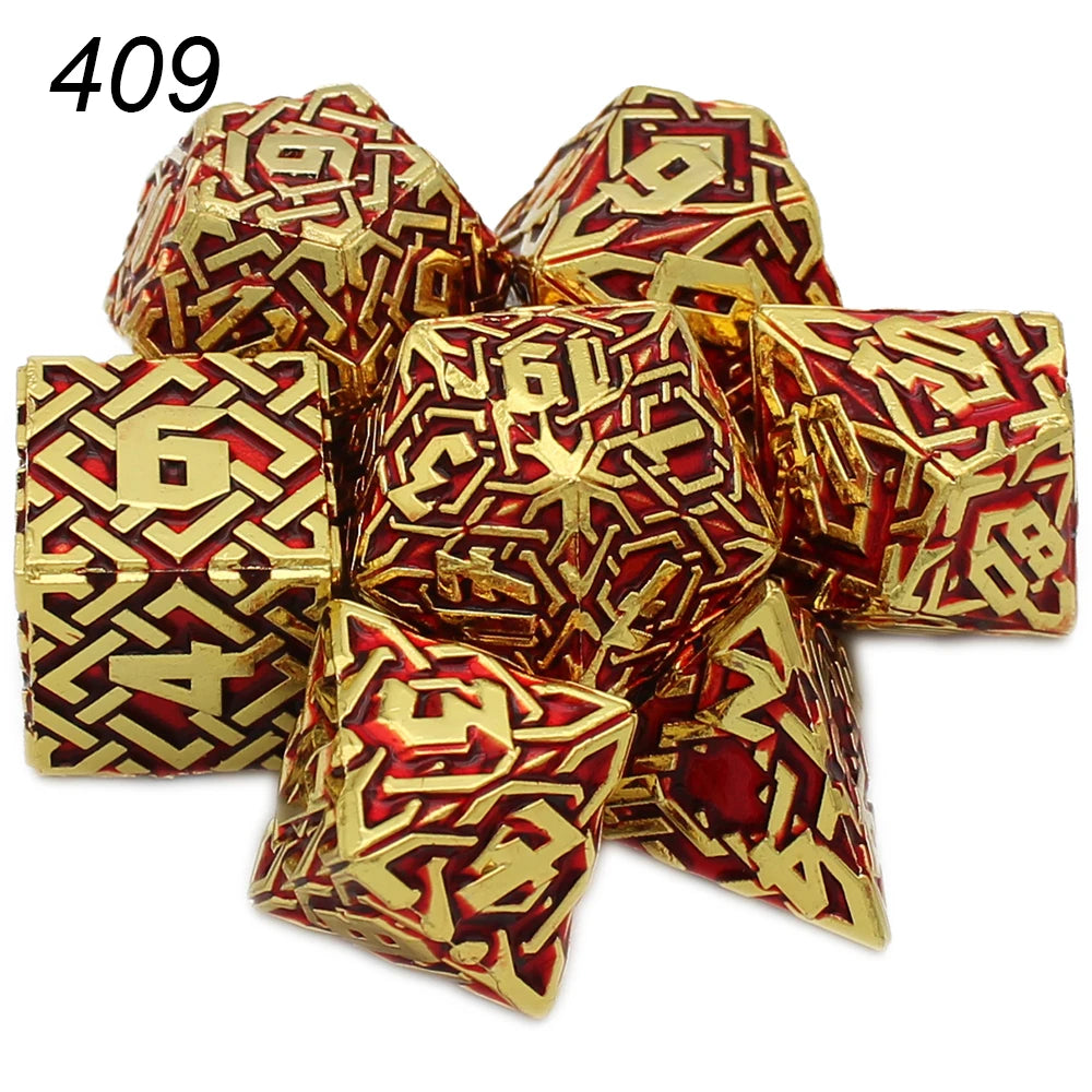 Metal Labyrinth Dice Set - What The Funk