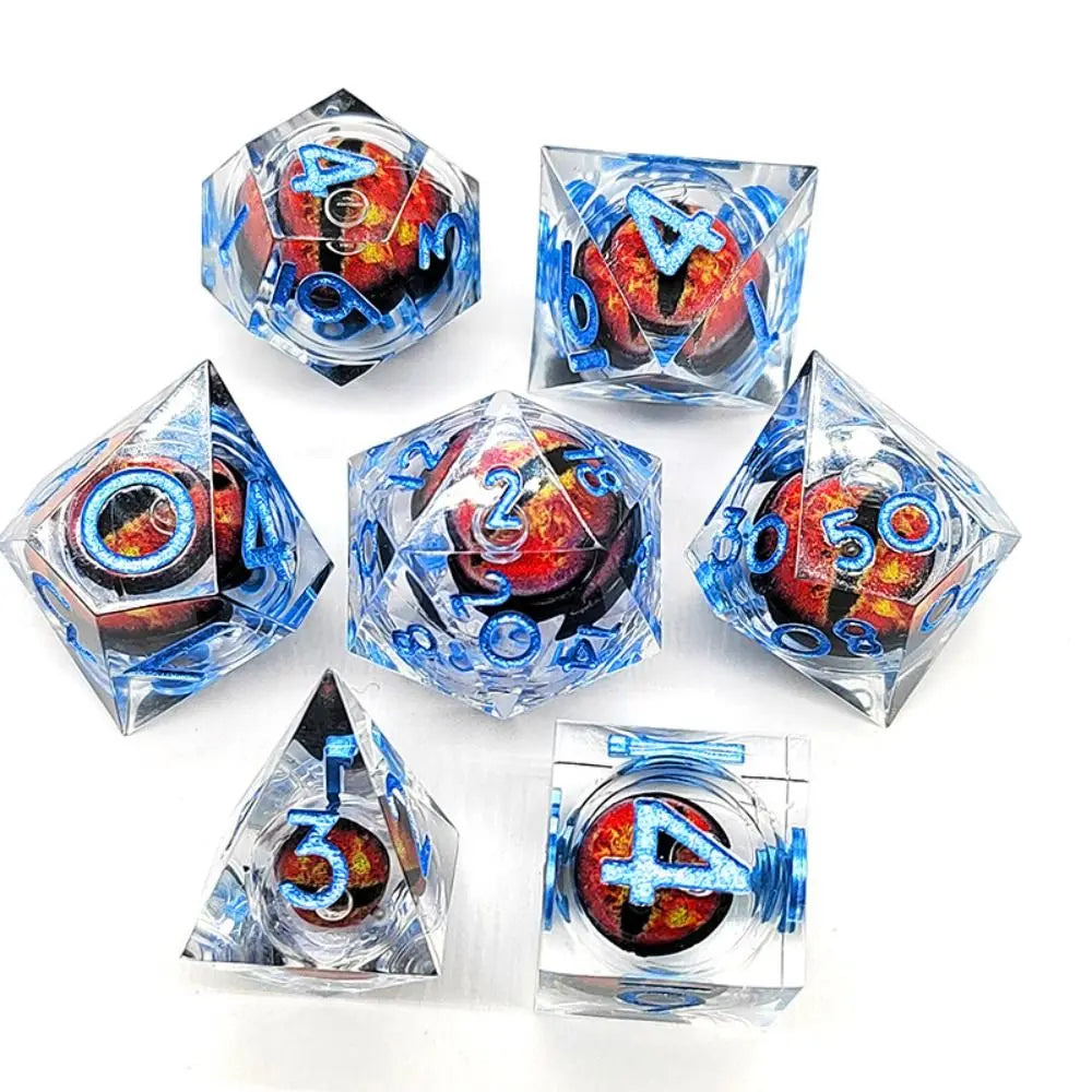 Sharp Edge Dragon Eye Dice Set - What The Funk