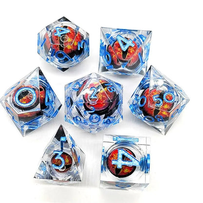 Sharp Edge Dragon Eye Dice Set - What The Funk