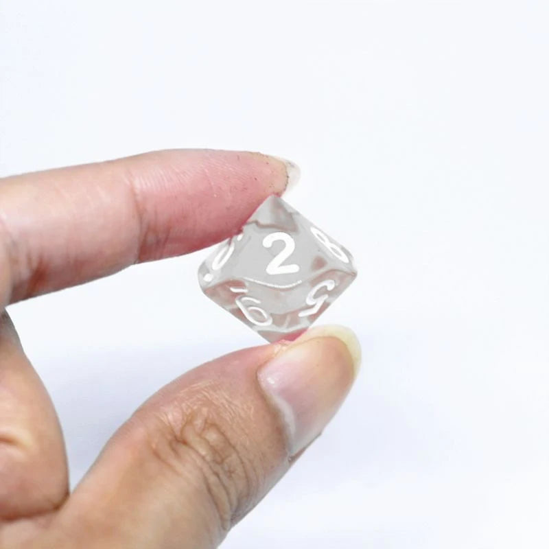 Clear Dice Set - What The Funk