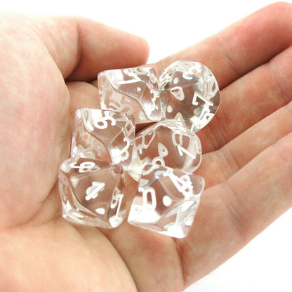 Clear Dice Set - What The Funk