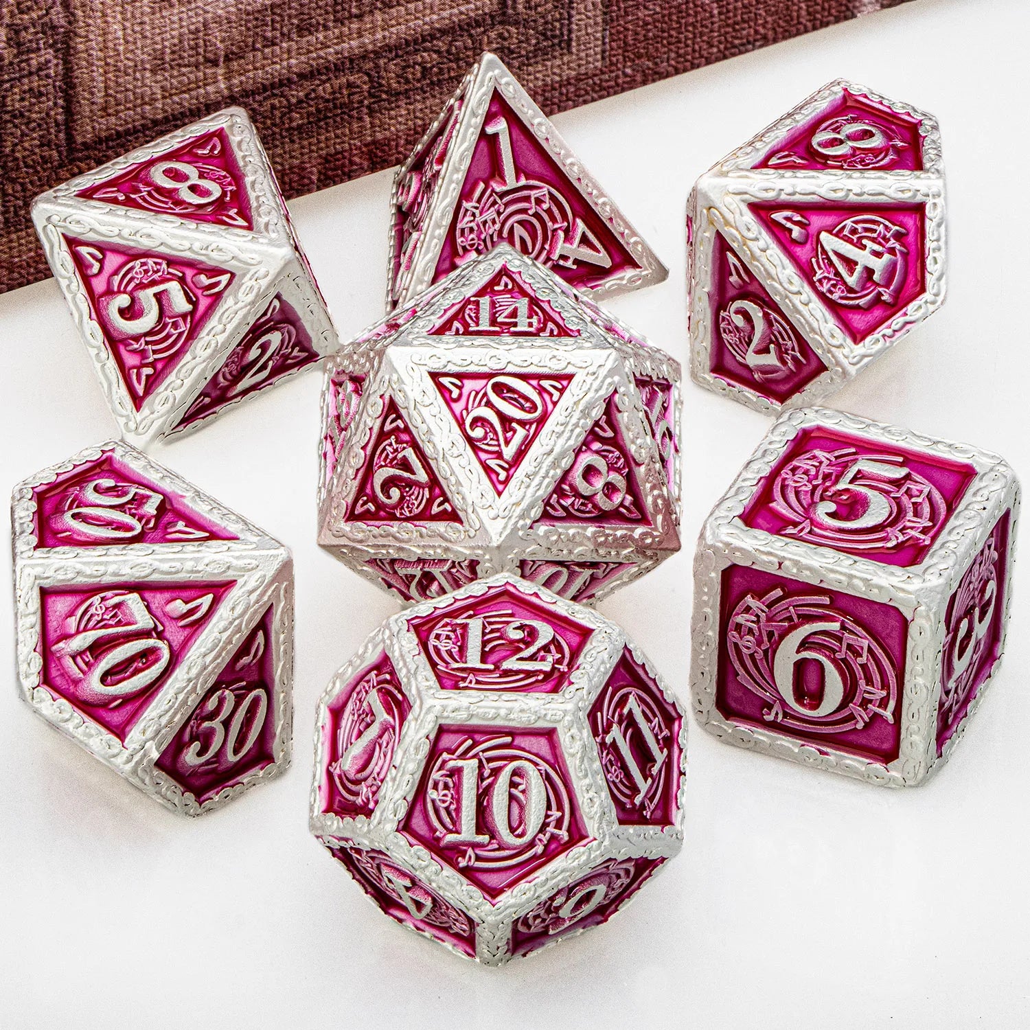 Metal Bard Dice Set - What The Funk