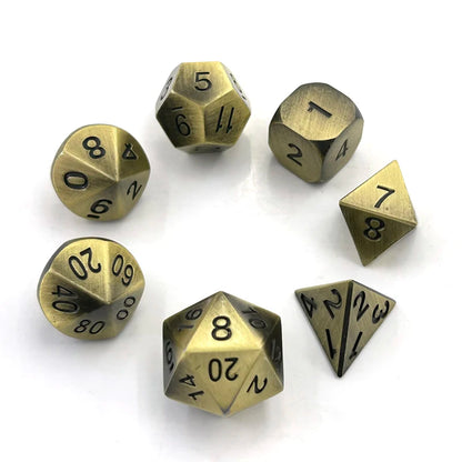 Metal Glossy Dice Sets - What The Funk