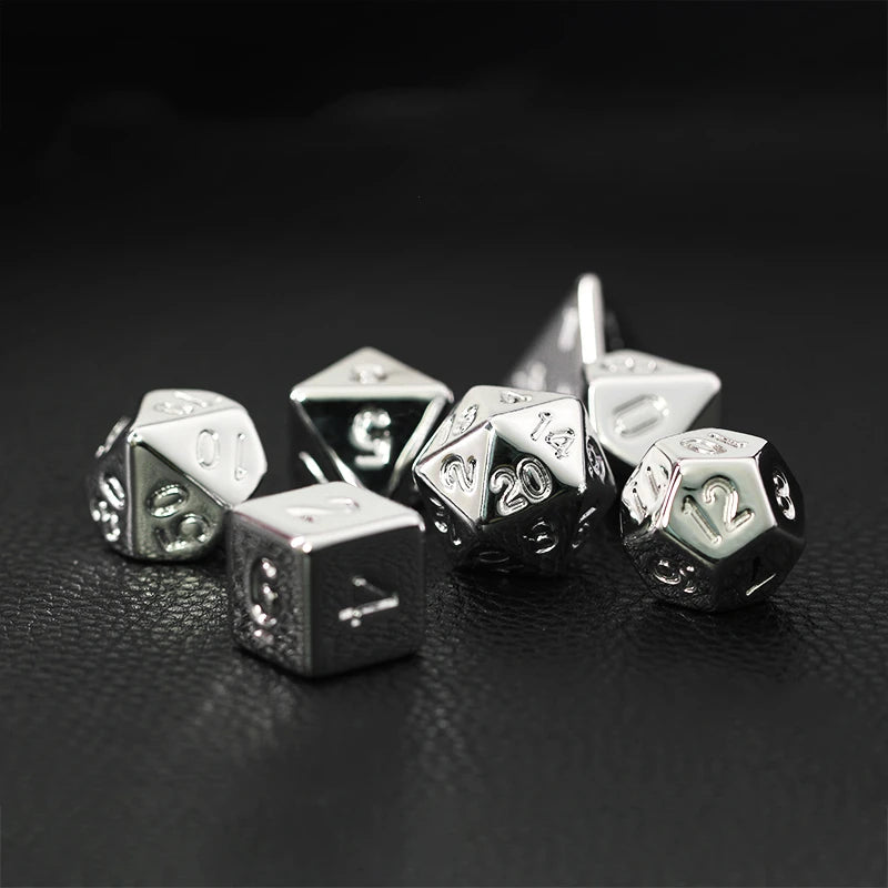 Silver Dice Set - What The Funk