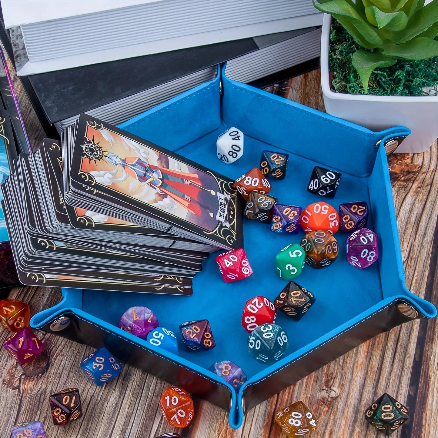 Leather Velvet Dice Tray - What The Funk