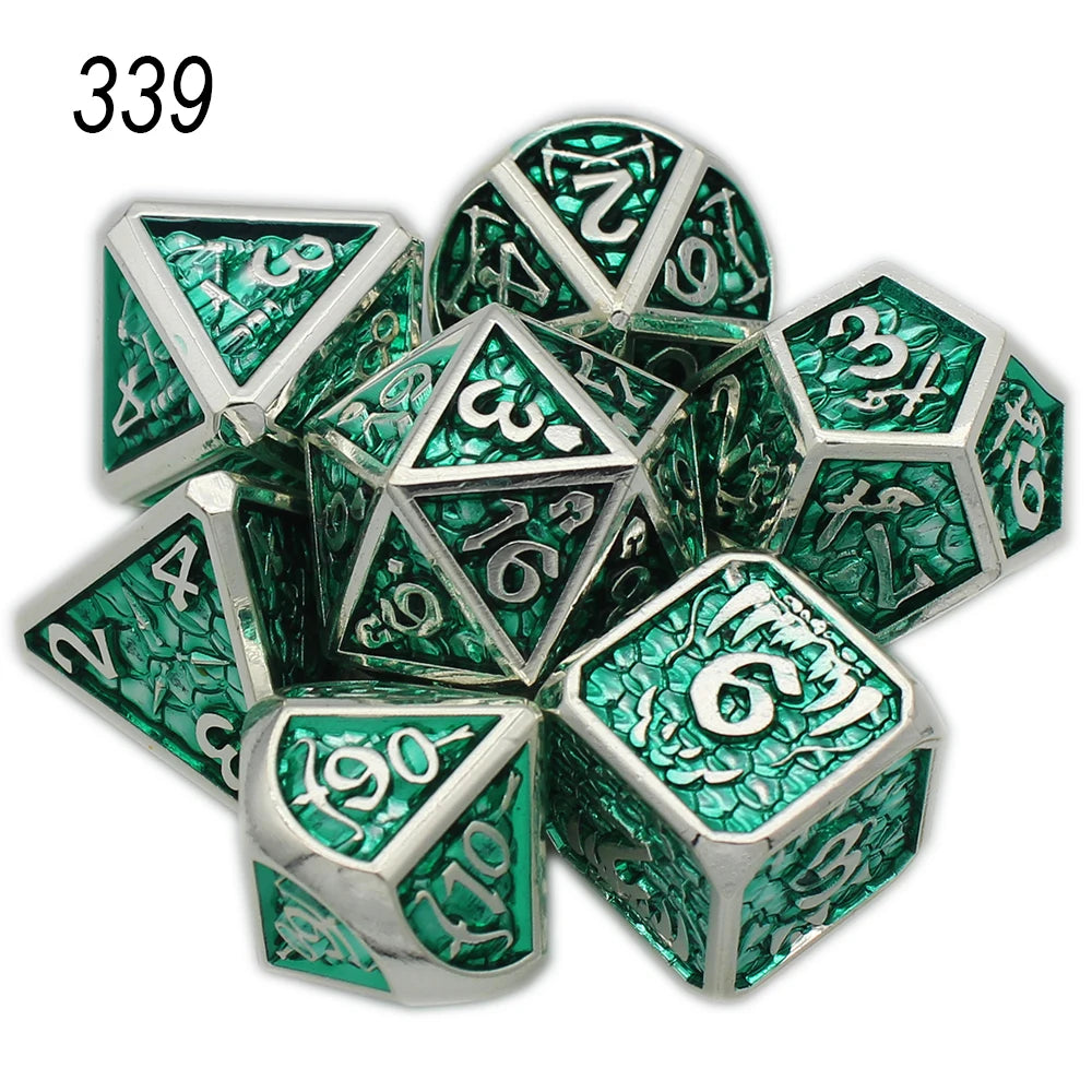 Metal Action Dice Set - What The Funk