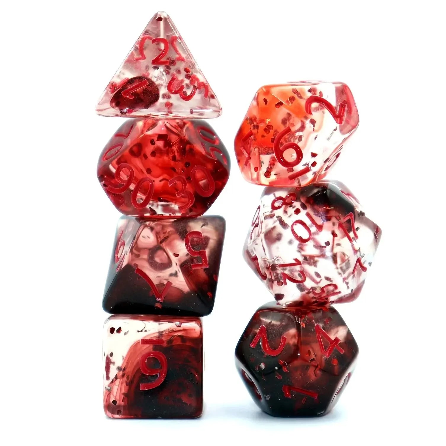 Bloody Crystal Style Dice Set - What The Funk