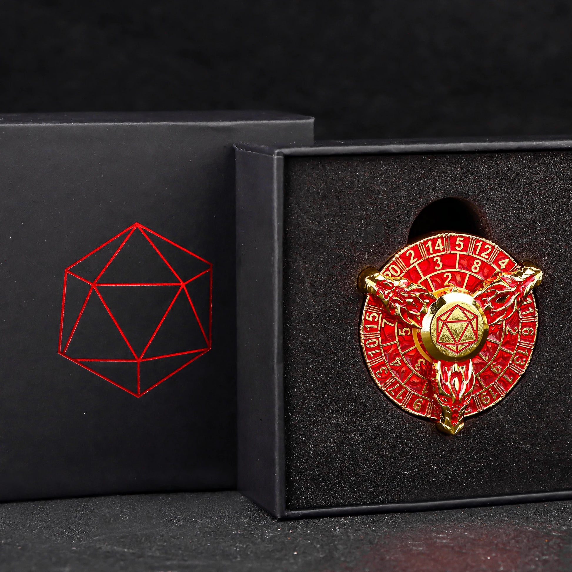 Dragon Fidget Spinner Dice - What The Funk