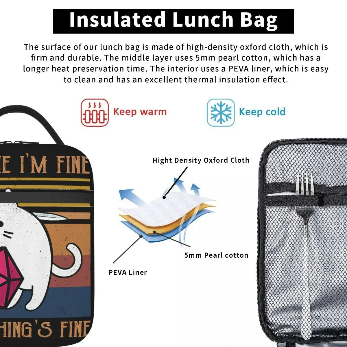 D&D Novelty Lunch Bag - What The Funk