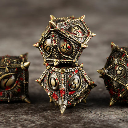 Metal Eye Dice Set - What The Funk