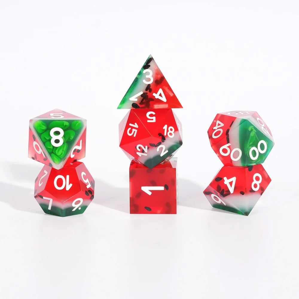 Sharp Edge Watermelon Dice Set - What The Funk