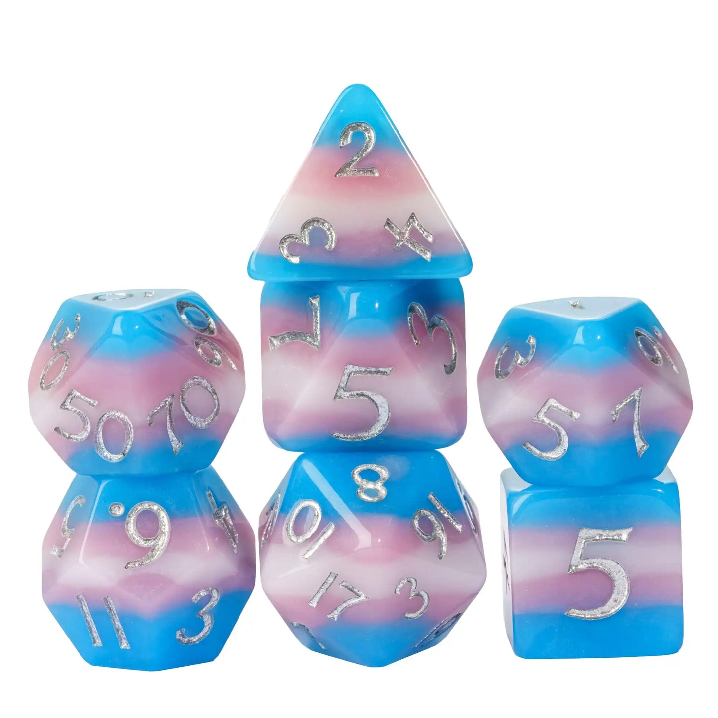 Variety LGBTQ+ Pride Flag Dice Sets - What The Funk