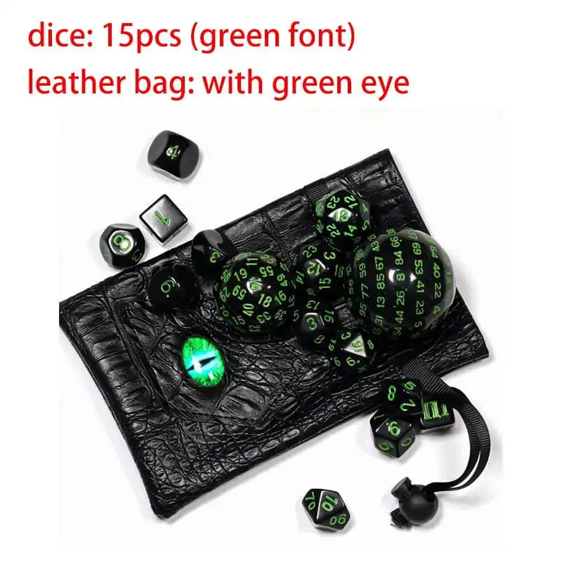 Dice Set 15Pcs - What The Funk