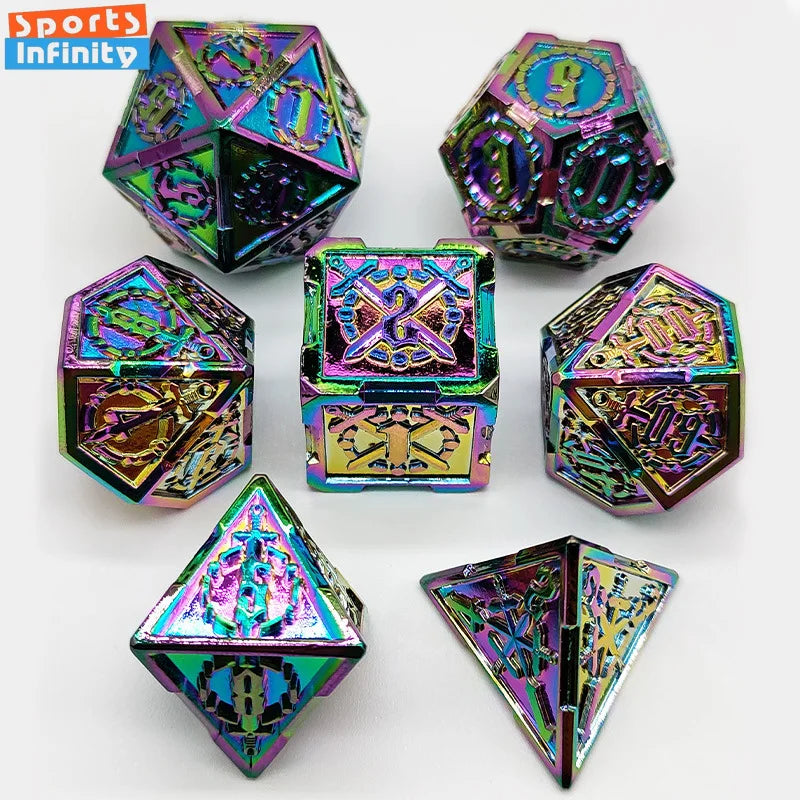 Metal Sword Emblem Dice - What The Funk