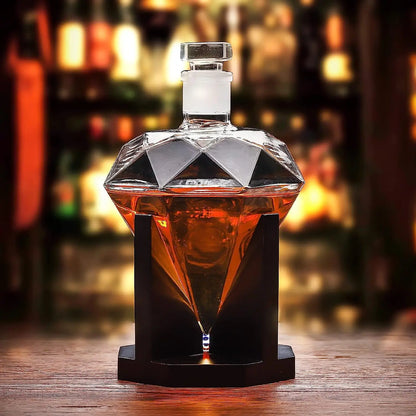 Diamond Whiskey Decanter (28.7oz/850ml) - What The Funk