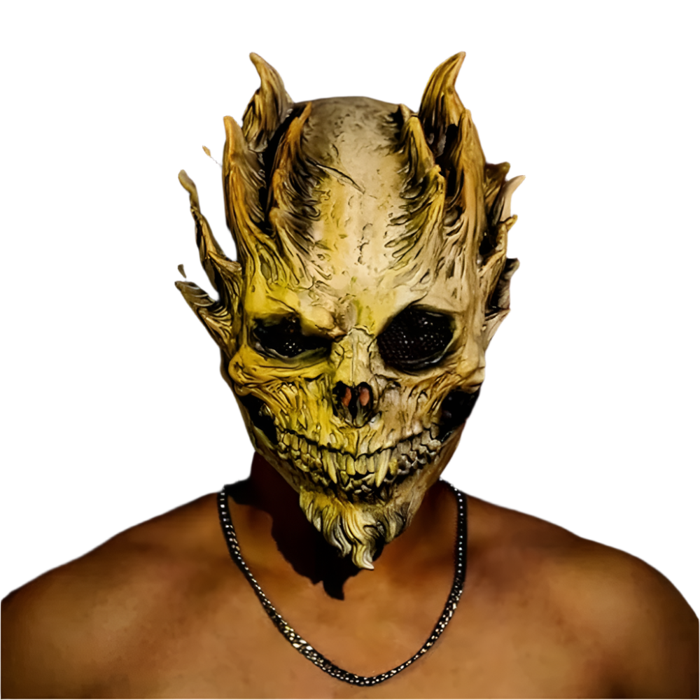 Full Head Demon Skull Mask