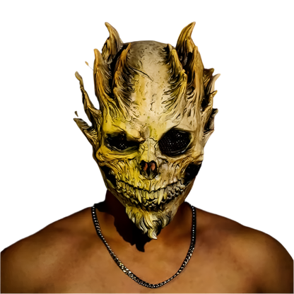 Full Head Demon Skull Mask