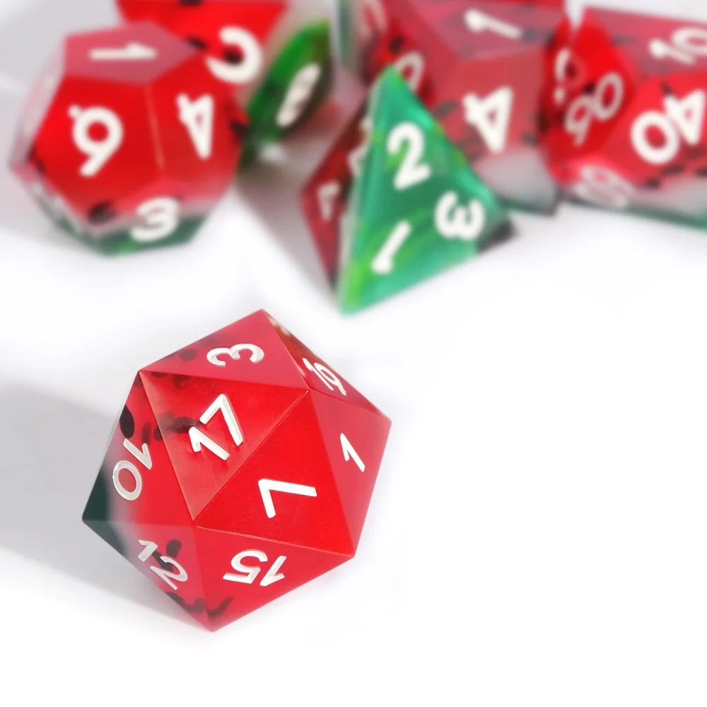 Sharp Edge Watermelon Dice Set - What The Funk