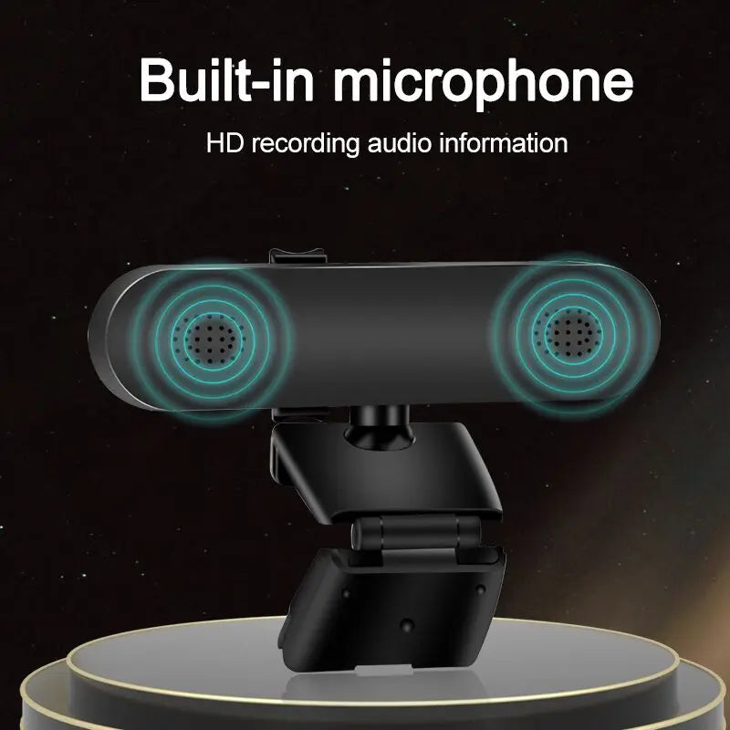 Webcam Autofocus With Microphone 8k/4k/2k/1080P HD USB-A/USB-C - What The Funk