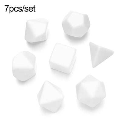 Blank White Dice Set - What The Funk