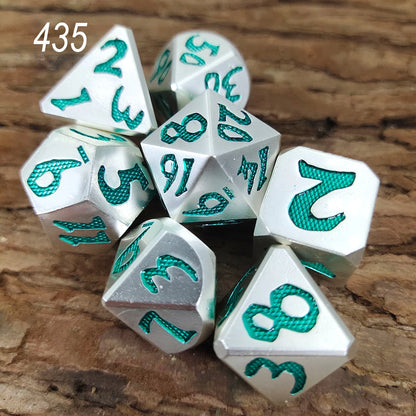 Metal Bold Number Dice - What The Funk