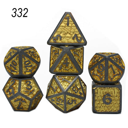 Metal Action Dice Set - What The Funk