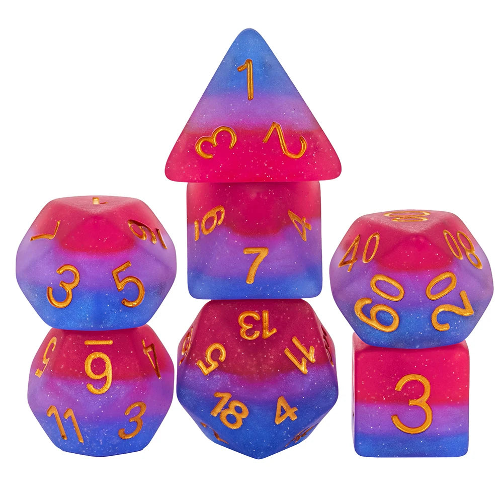 Variety LGBTQ+ Pride Flag Dice Sets - What The Funk