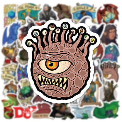 D&D Sticker Bundle (10/30/50) - What The Funk