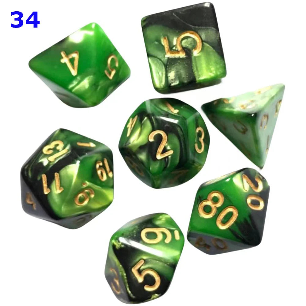 Marble-Like Dice Set - What The Funk