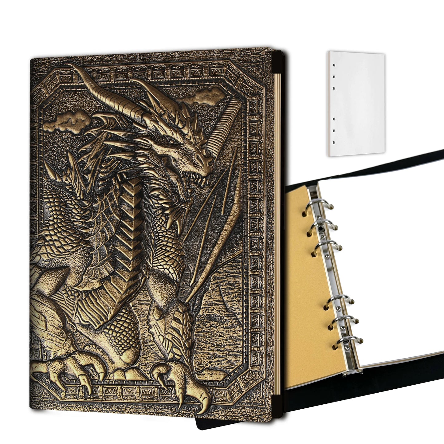 Embossed Leather Notebook - What The Funk