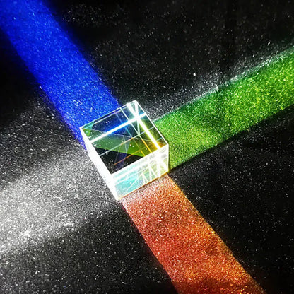 Optical Glass X-cube Dichroic Cube - What The Funk