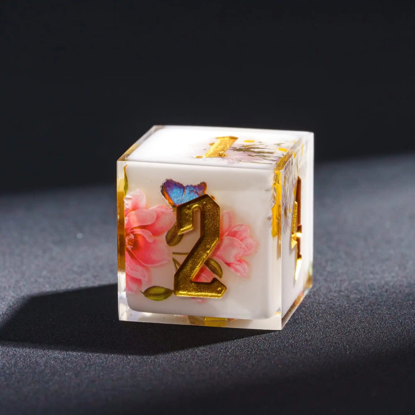 Sharp Edge Butterfly Blossom Dice - What The Funk