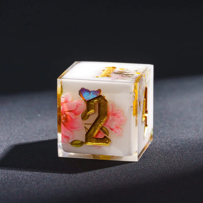 Sharp Edge Butterfly Blossom Dice - What The Funk