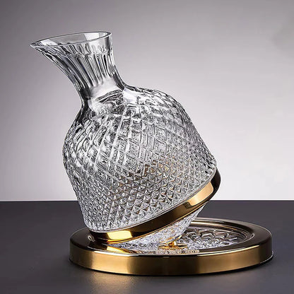 High Grade Crystal Glass Decanter (50.7oz/1500ml) - What The Funk