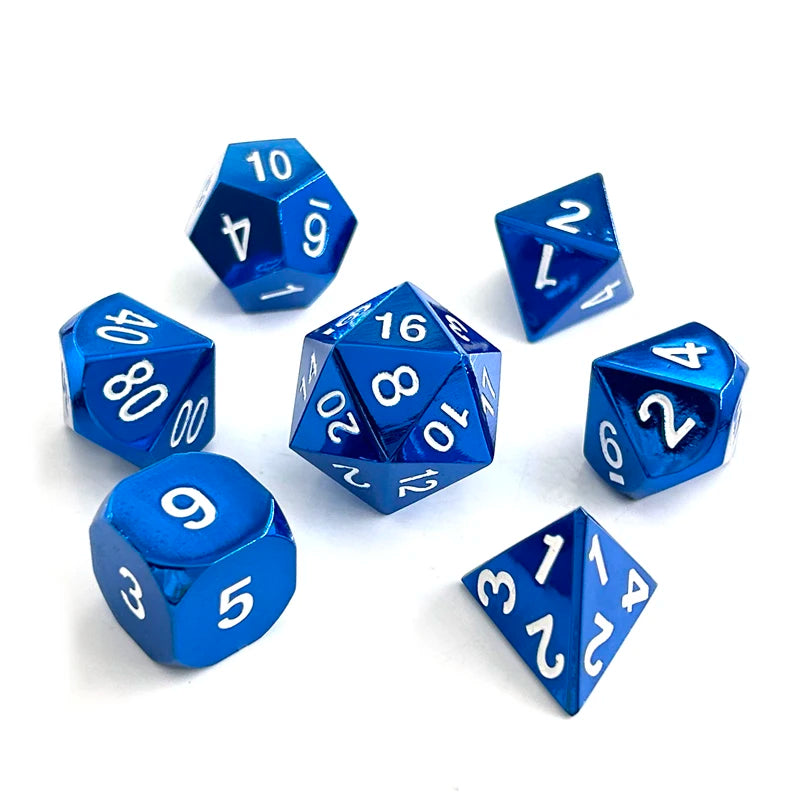 Metal Glossy Dice Sets - What The Funk