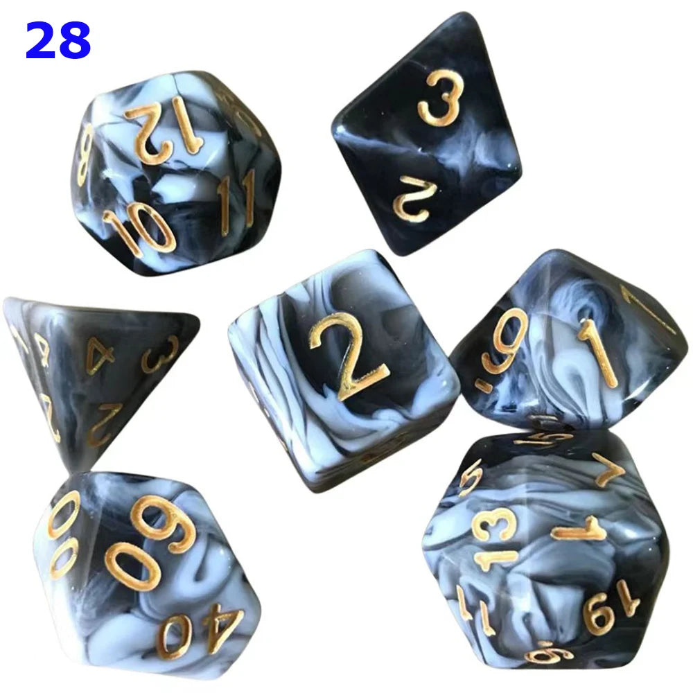 Marble-Like Dice Set - What The Funk