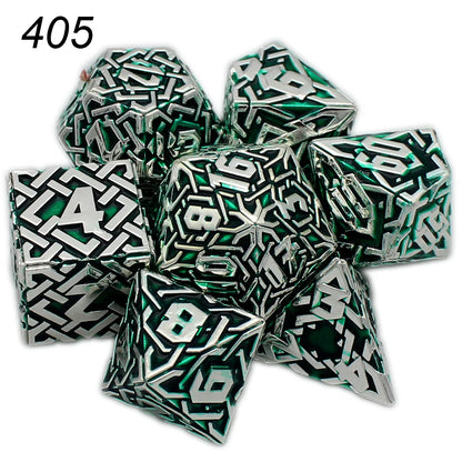 Metal Labyrinth Dice Set - What The Funk