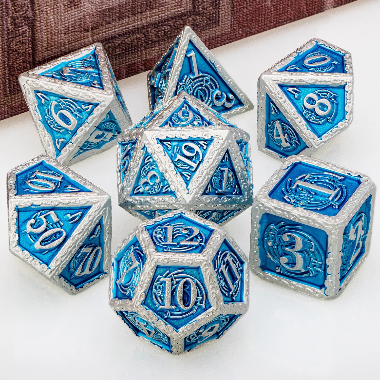 Metal Bard Dice Set - What The Funk