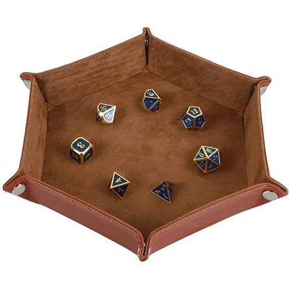 Leather Velvet Dice Tray - What The Funk