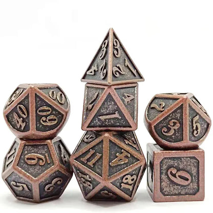 Metal Trimmed Dice Set - What The Funk