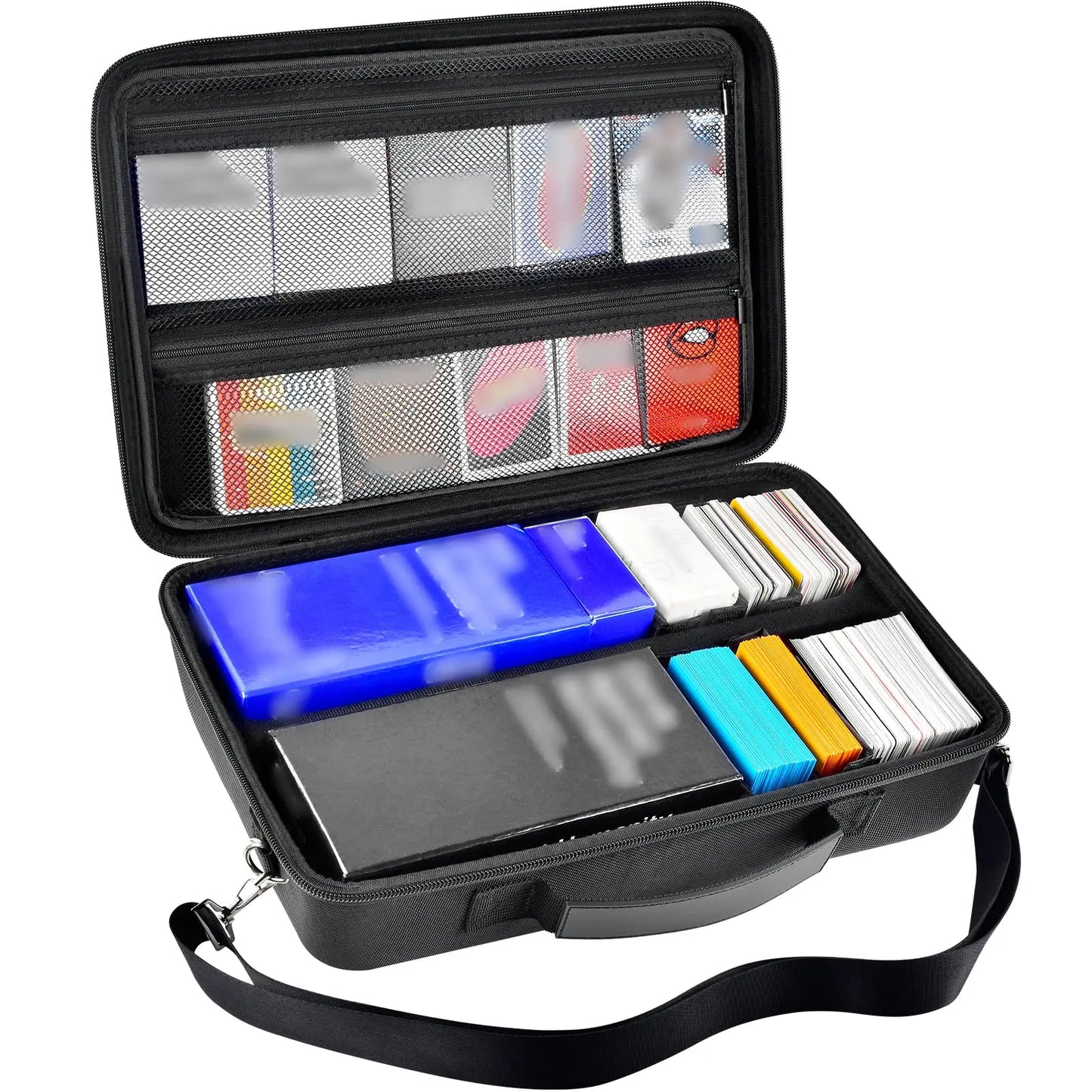 Travel Organizer Trading Card Case Storage Box Deck Boxes for 2700+ - What The Funk