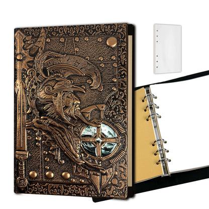 Embossed Leather Notebook - What The Funk