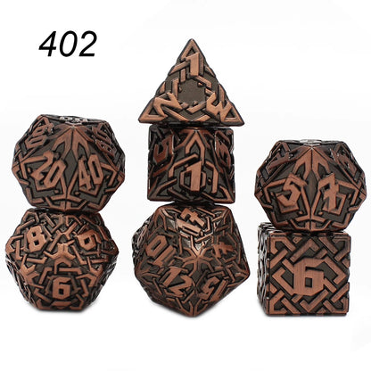 Metal Labyrinth Dice Set - What The Funk