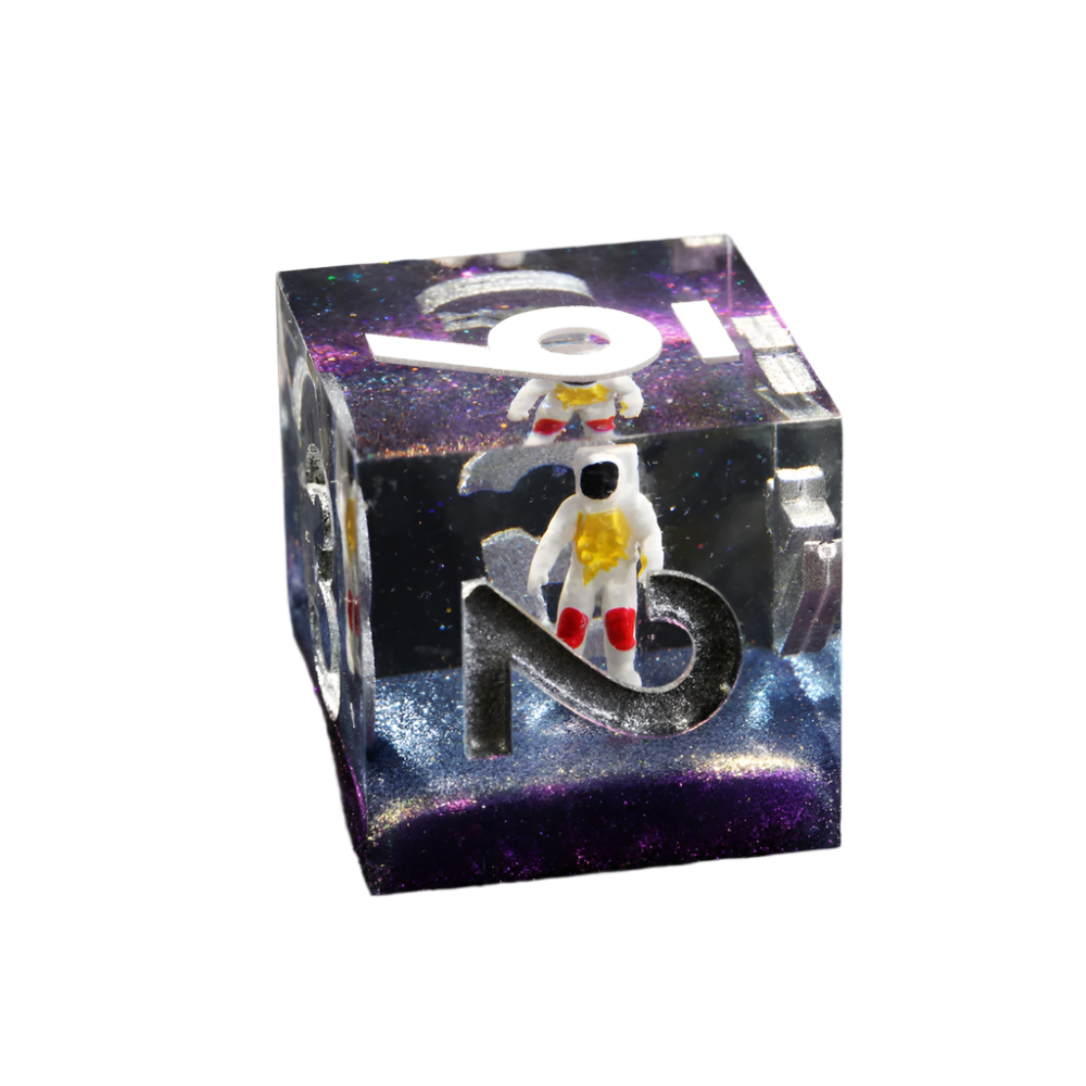 Sharp Edge Astronaut Dice Set