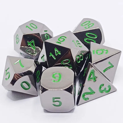 Metal Glossy Dice Sets - What The Funk