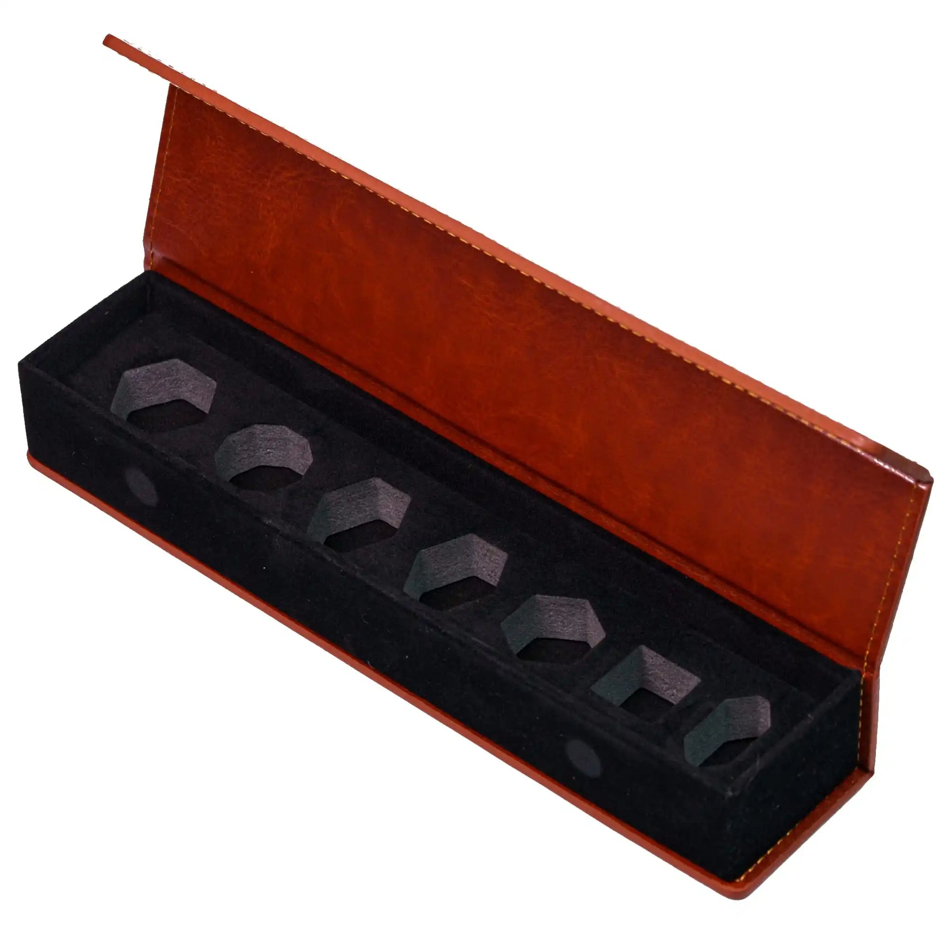 Leather Box Dice Case - What The Funk