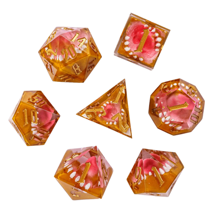 Sharp Edge Teeth Dice Set