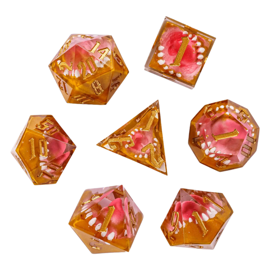 Sharp Edge Teeth Dice Set