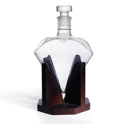 Diamond Whiskey Decanter (28.7oz/850ml) - What The Funk